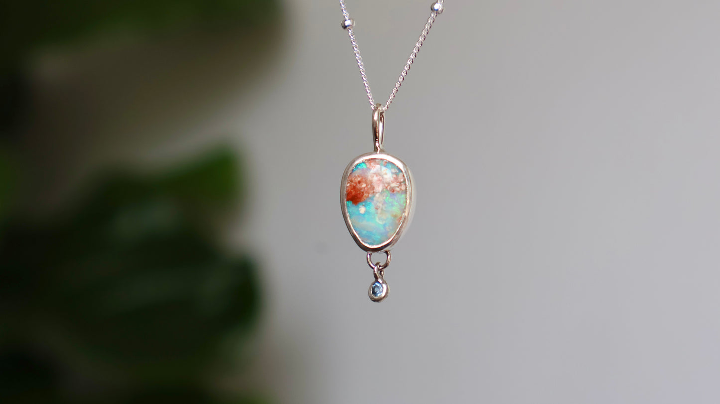Ninna - Boulder Opal Pendant