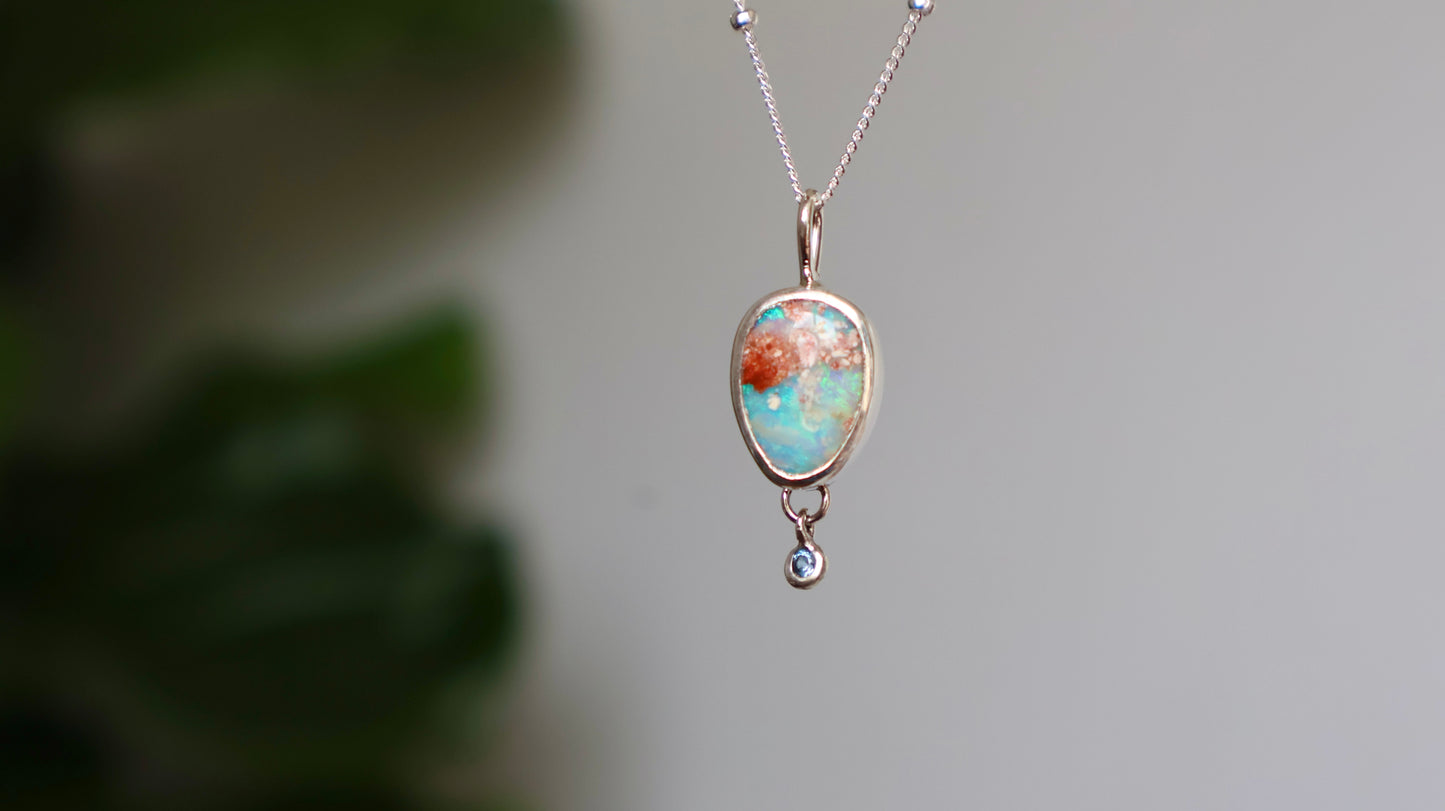 Ninna - Boulder Opal Pendant