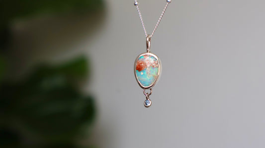 Ninna - Boulder Opal Pendant