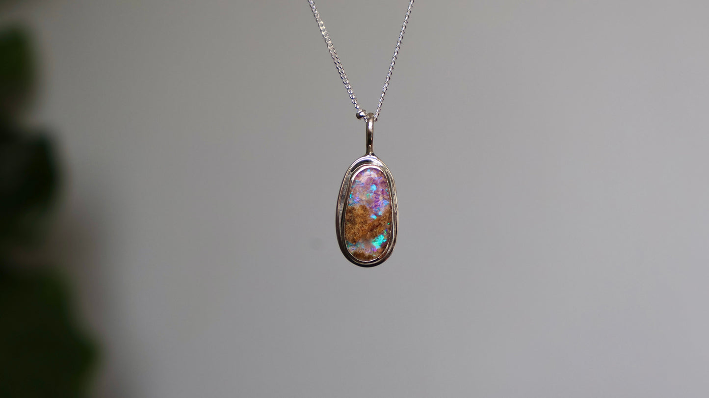 Anna - Boulder Opal Pendant