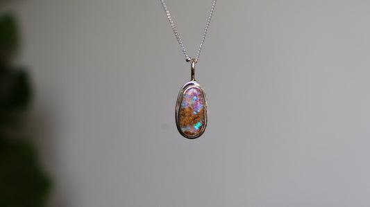 Anna - Boulder Opal Pendant