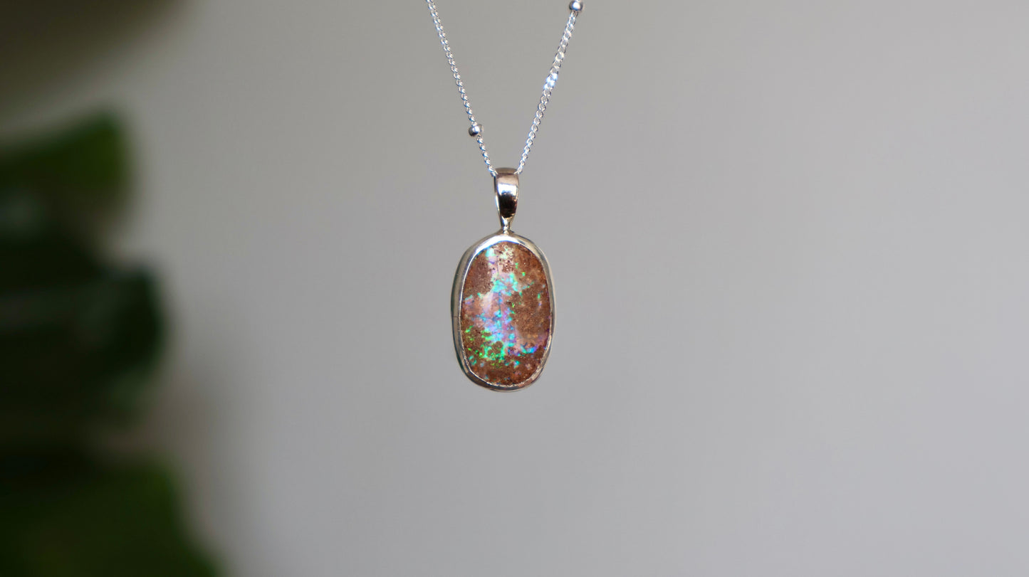 Savanna - Boulder Opal Pendant