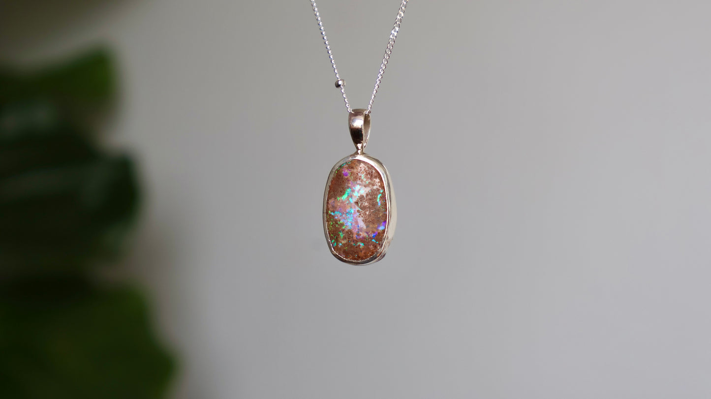 Savanna - Boulder Opal Pendant