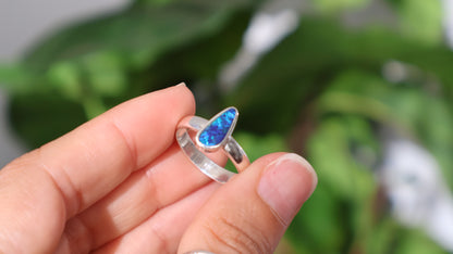 Blue Lagoon - Opal Ring