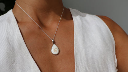 Teardrop Operculum Pendant