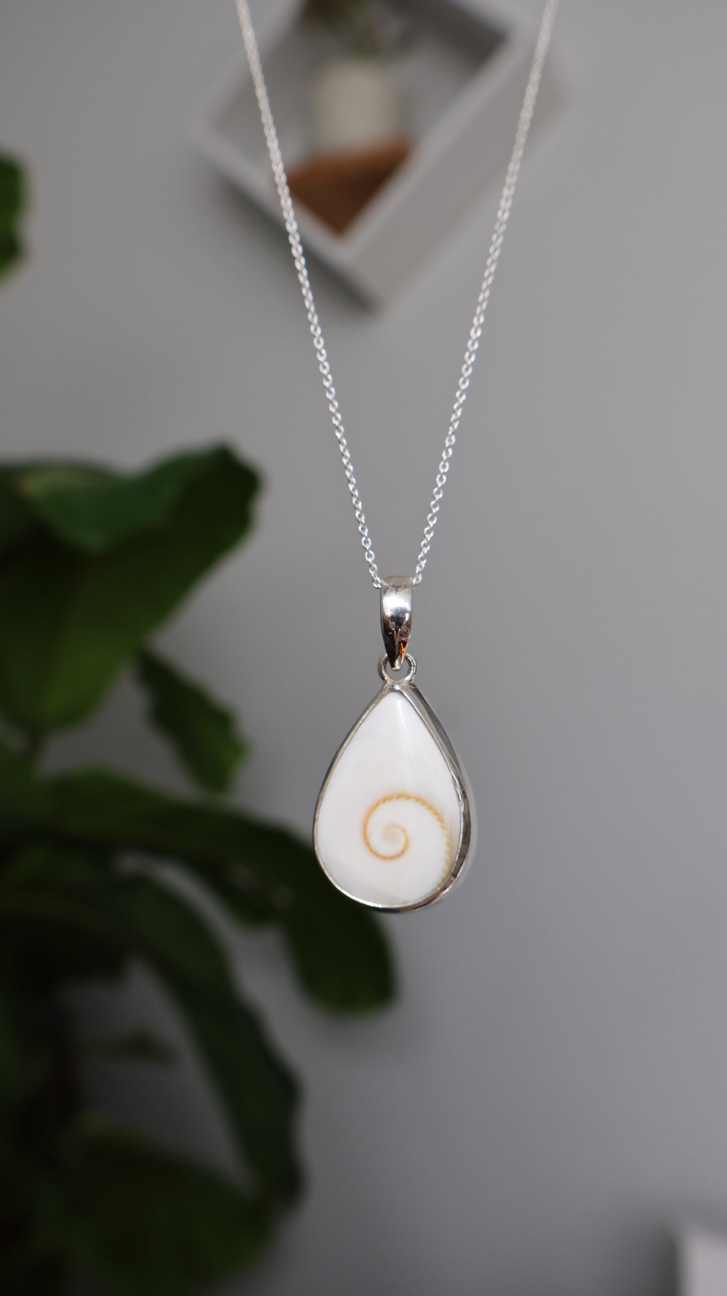 Teardrop Operculum Pendant