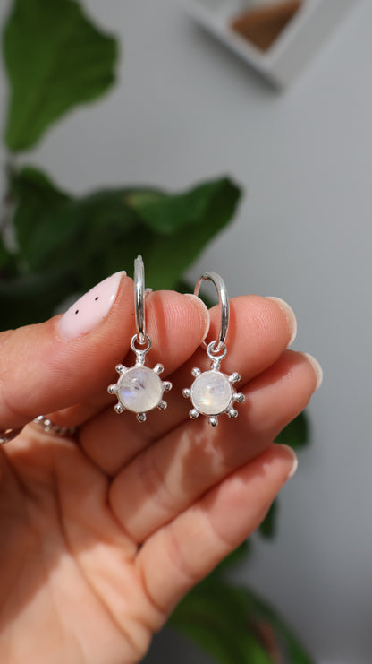 Moonstone Sunburst Huggies