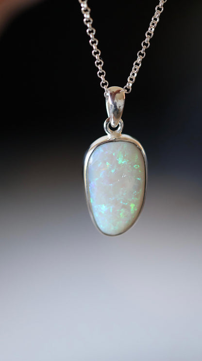 Solid opal Pendant