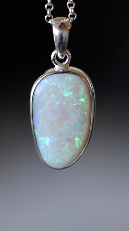 Solid opal Pendant