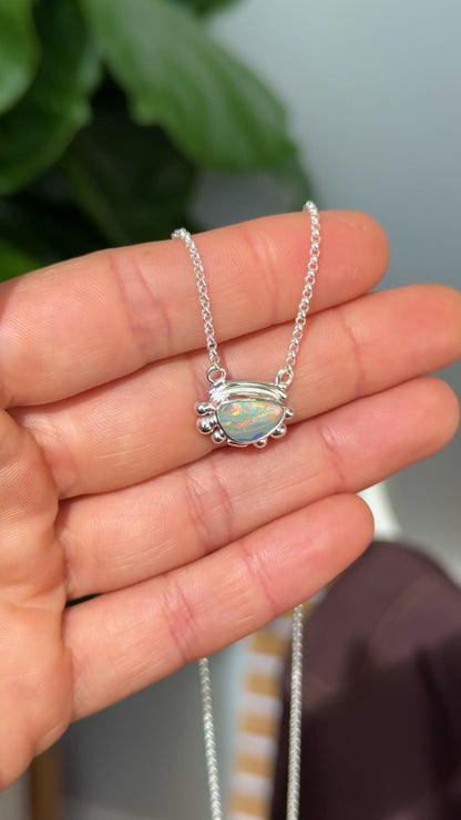 Mai — Lightning Ridge Opal Necklace