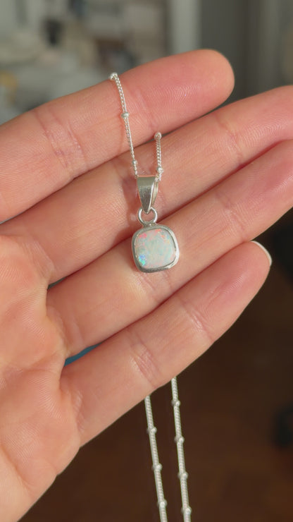 Solis - Solid Opal pendant