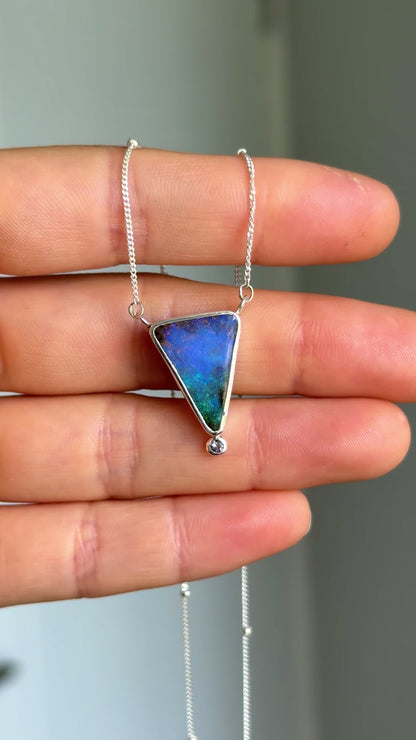 Livor - Boulder opal Necklace