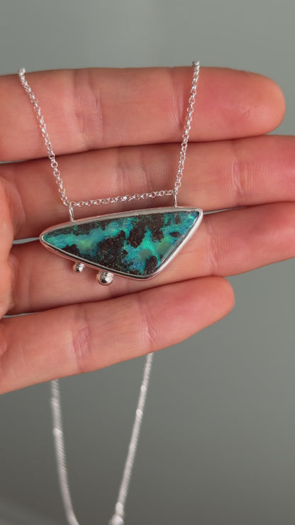 Bahía - Solid Boulder opal Necklace