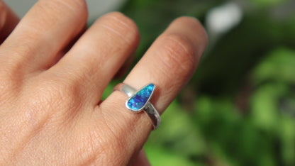 Blue Lagoon - Opal Ring