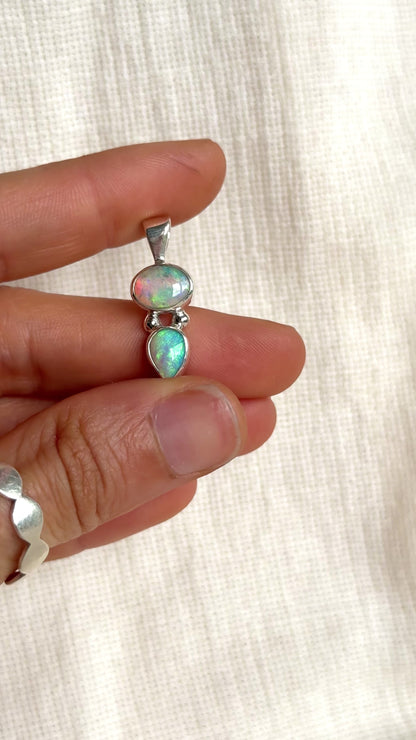Kailie — Lightning Ridge Opal Necklace