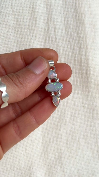 Maile — Lightning Ridge Opal Necklace