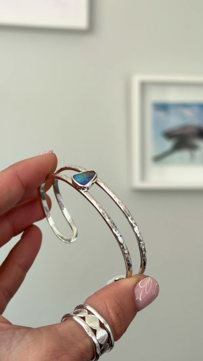 Boulder Opal Bracelet Cuff