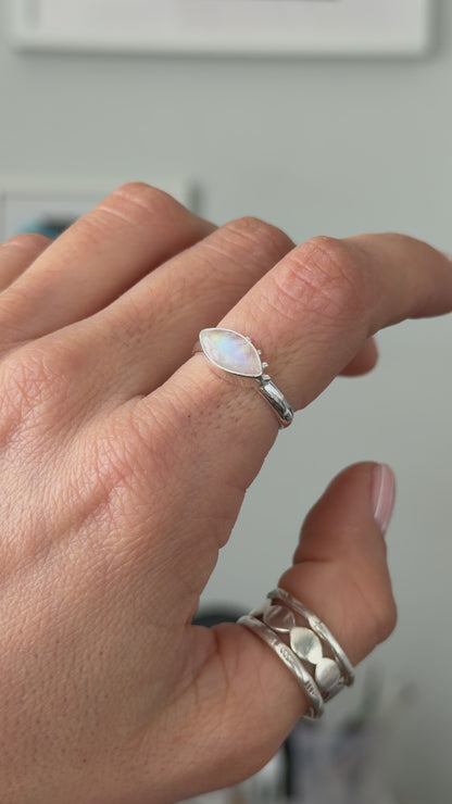 Bay Moonstone Ring