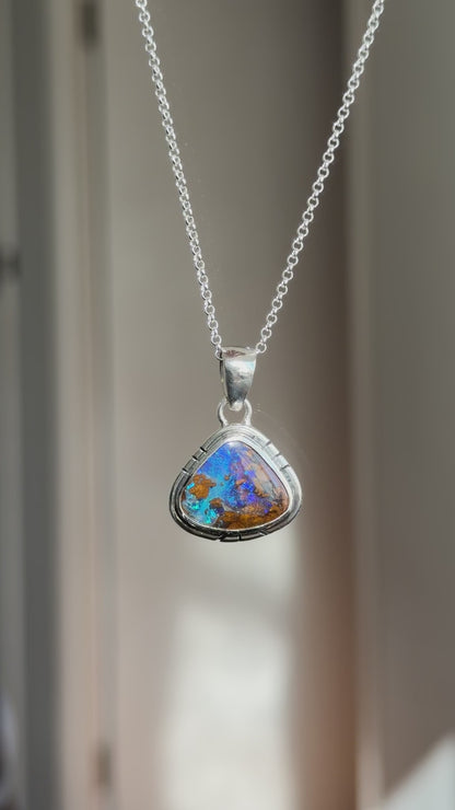 Moana Boulder Opal Pendant