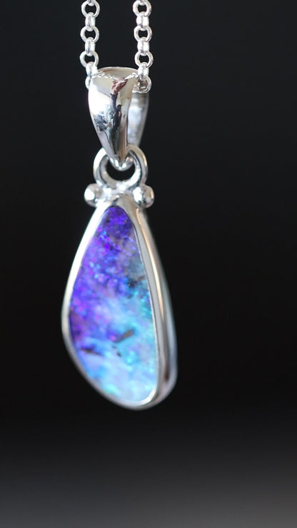 Boulder opal Pendant