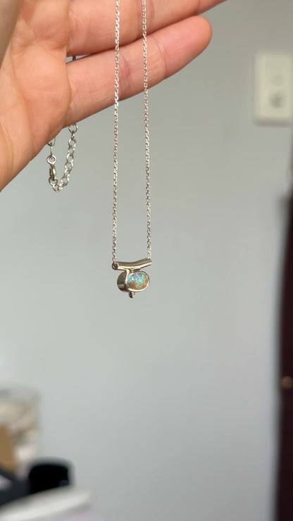 Ana - Boulder Opal Necklace