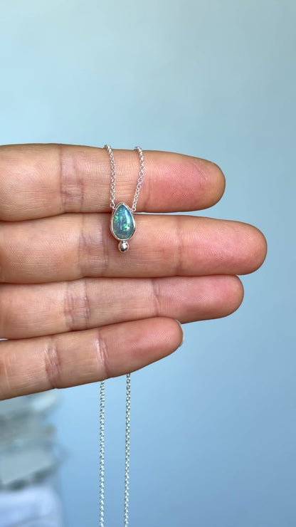 Liko — Lightning Ridge Opal Necklace