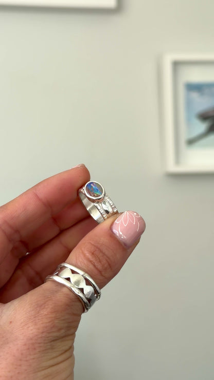 Boulder Opal Ring (size 9)