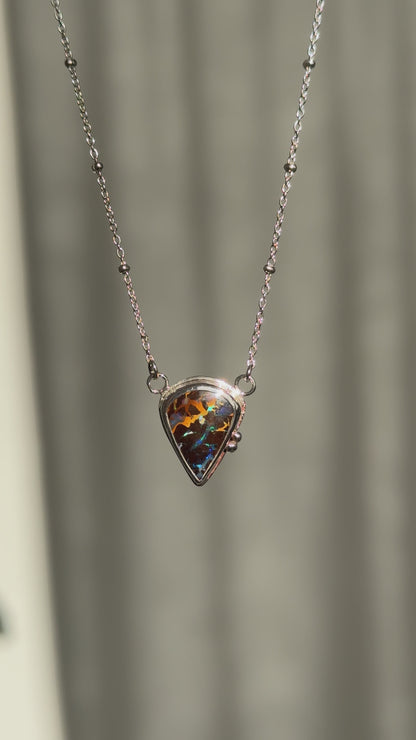 Matrix Opal Necklace