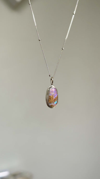 Anna - Boulder Opal Pendant